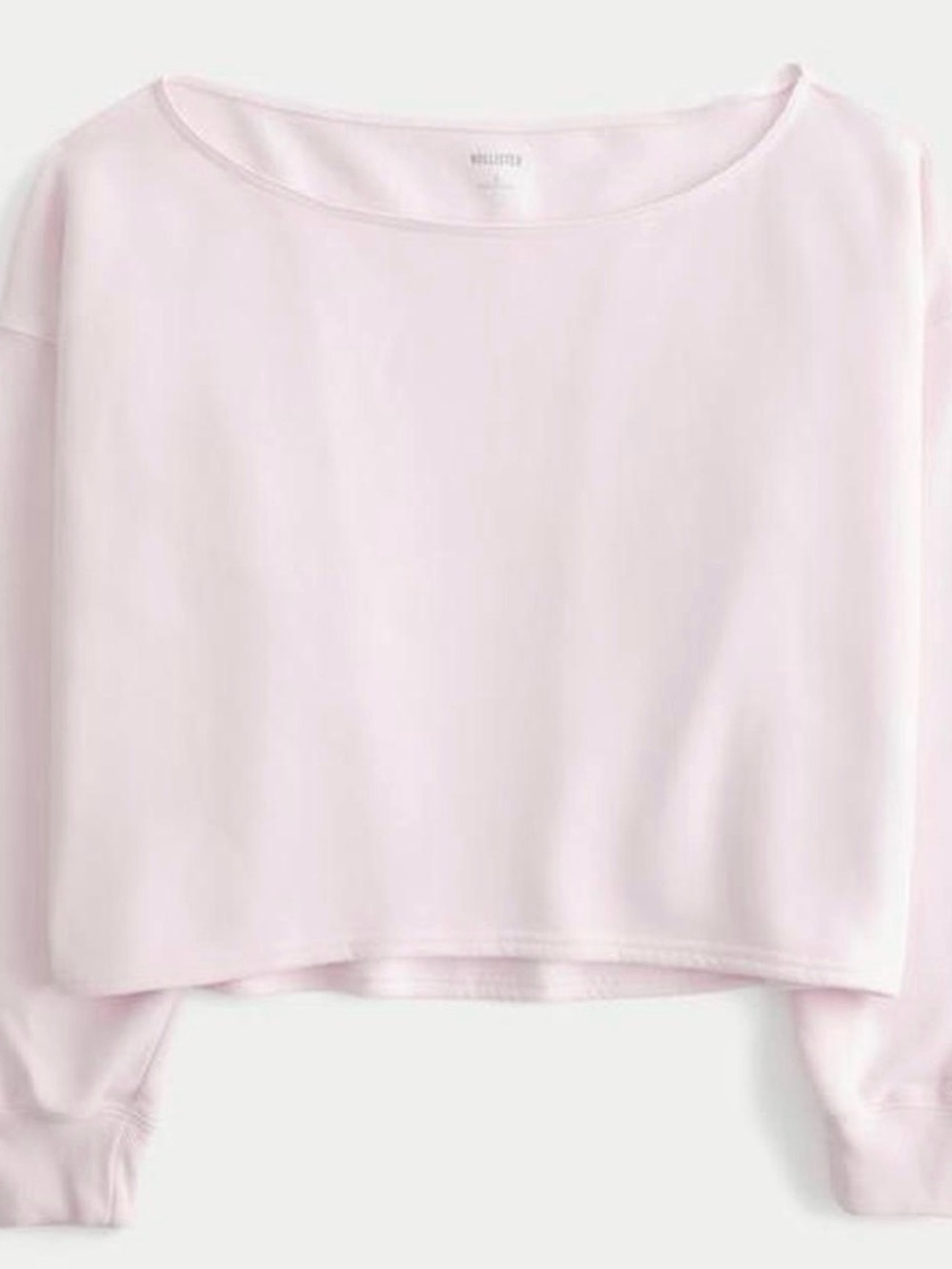 Hollister Pale Pink Fleece Crewneck
